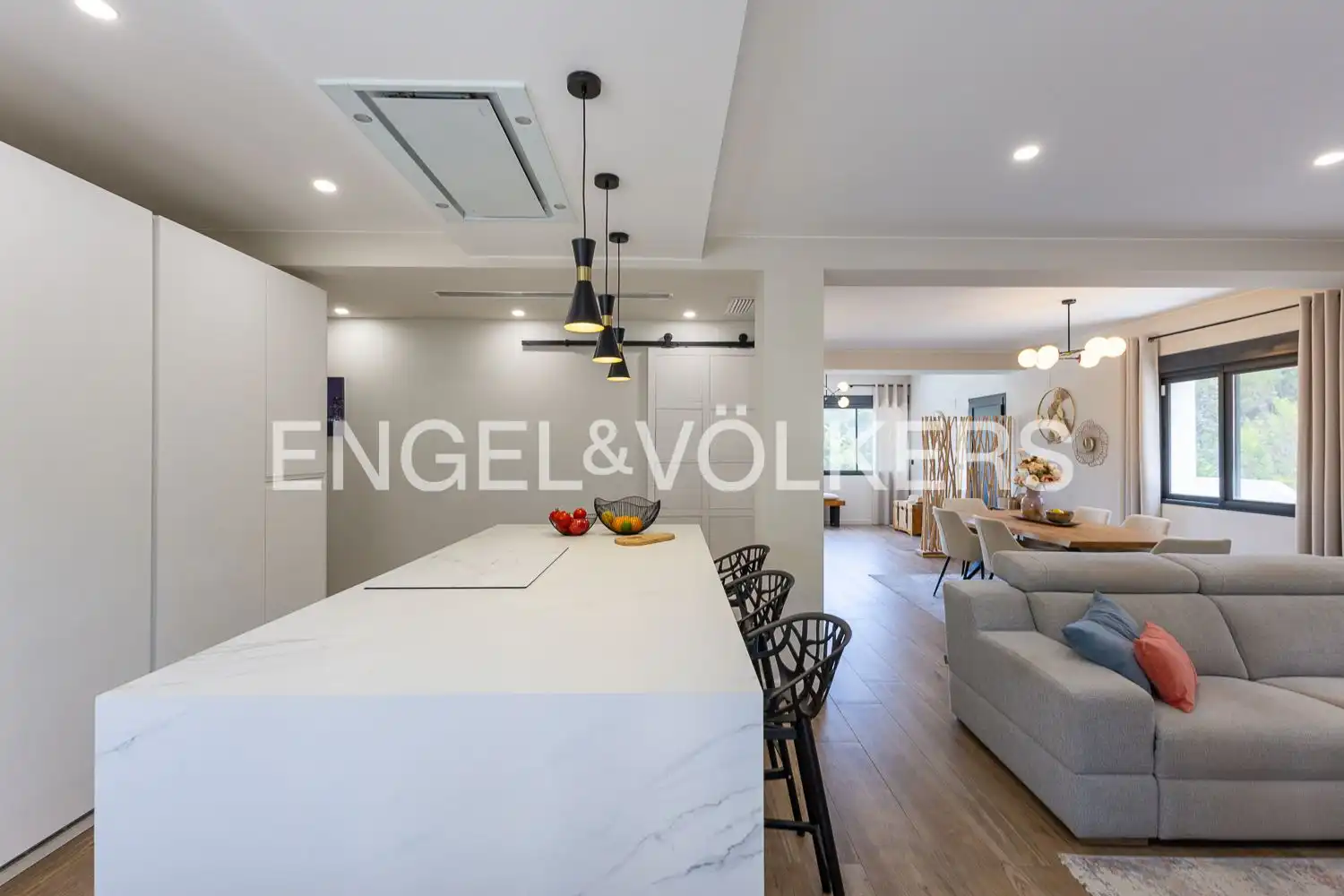 Comedor de Casa o chalet en venta en Carcaixent con Aire acondicionado, Calefacción y Jardín privado