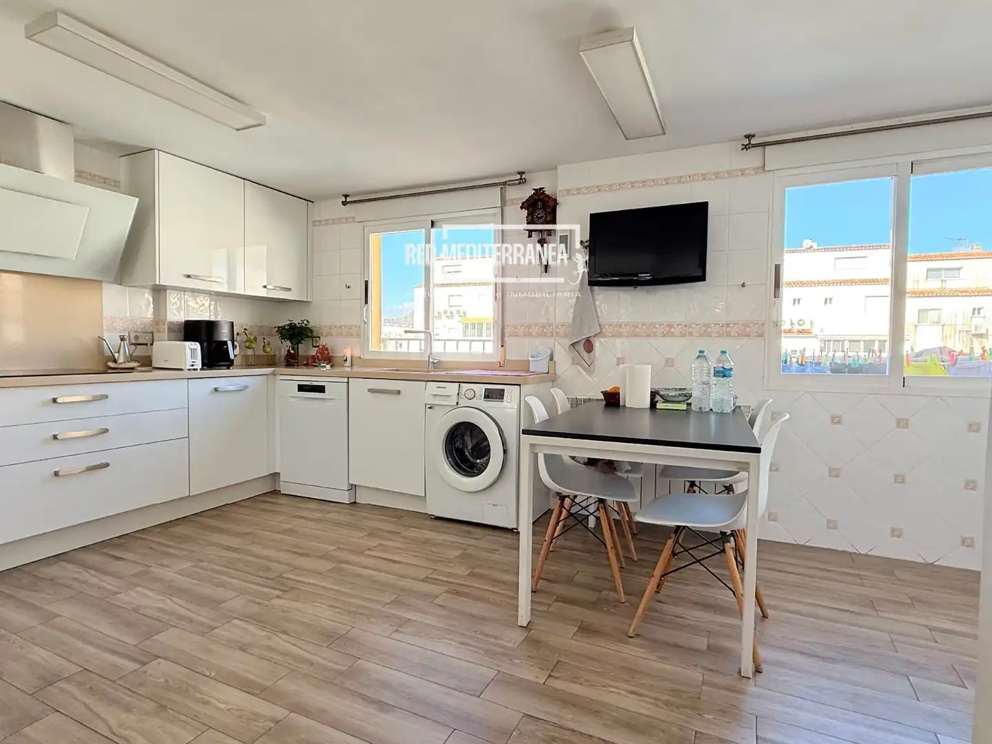 Cocina de Casa adosada en venta en Daimús con Aire acondicionado, Calefacción y Jardín privado