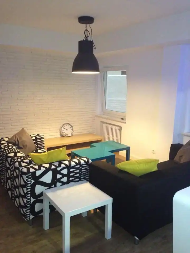 Living room of Flat for rent in Salamanca  with Heating, Furnished and Balcony