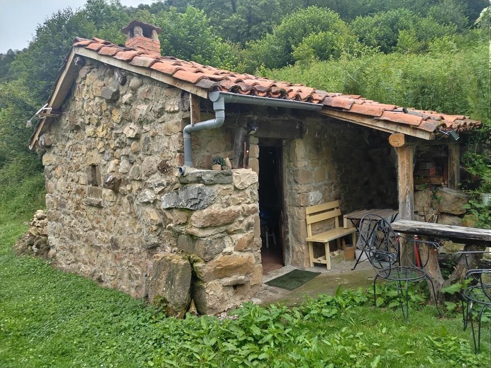 Exterior view of Country house for sale in Caso  with Furnished