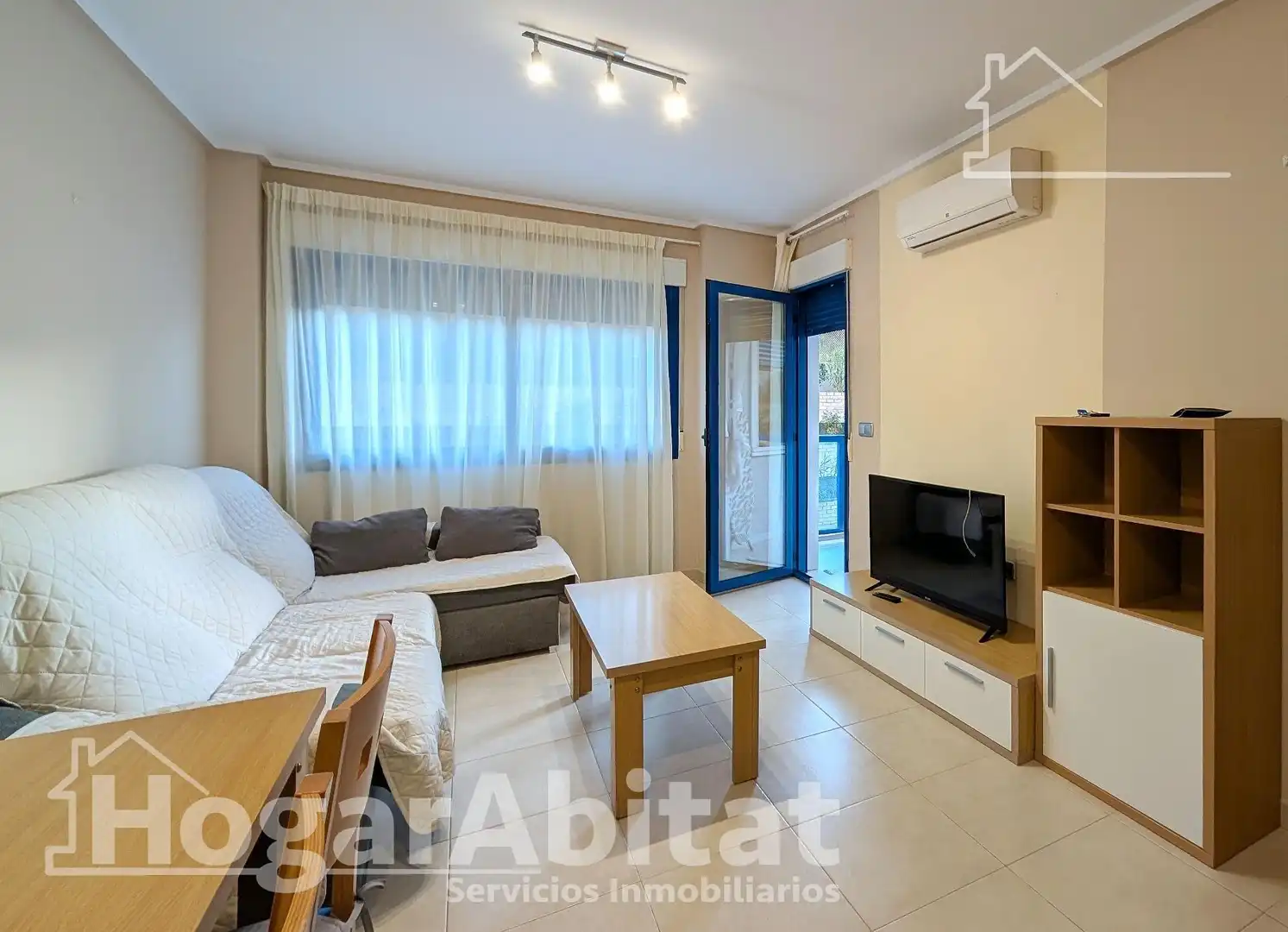 Sala de estar de Piso en venta en Alicante / Alacant con Aire acondicionado, Calefacción y Terraza