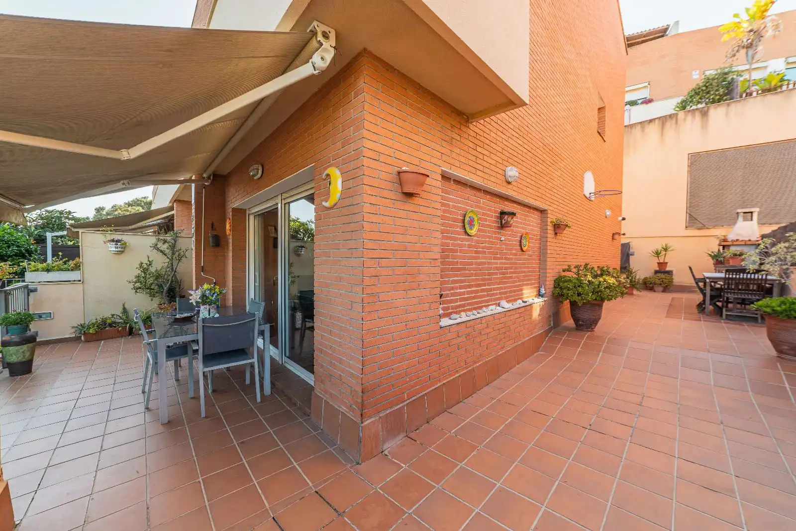 Terrassa de Casa adosada en venda en Arenys de Mar amb Aire condicionat, Calefacció i Jardí privat