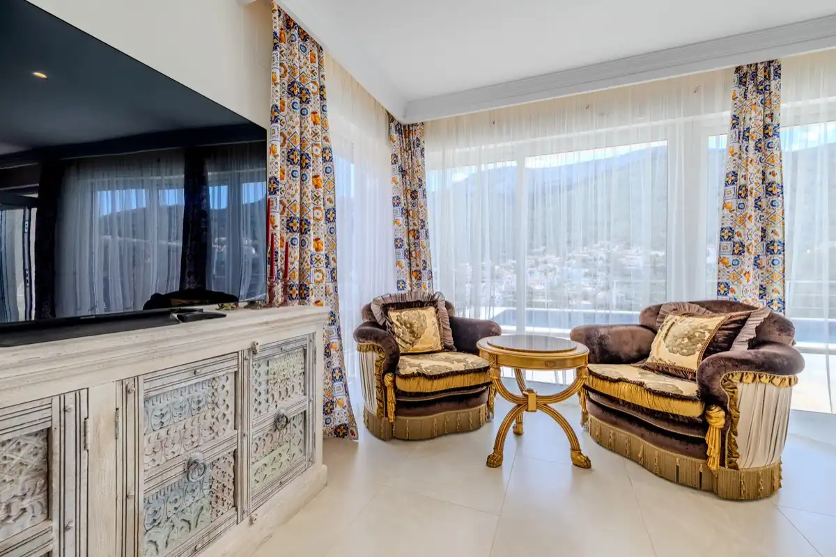 Living room of Houses for sale in Dénia  with Air Conditioner, Heating and Private garden