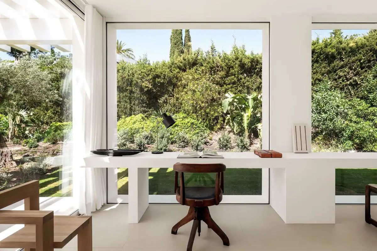 Jardí de Casa o xalet en venda en Estepona amb Aire condicionat, Jardí privat i Terrassa