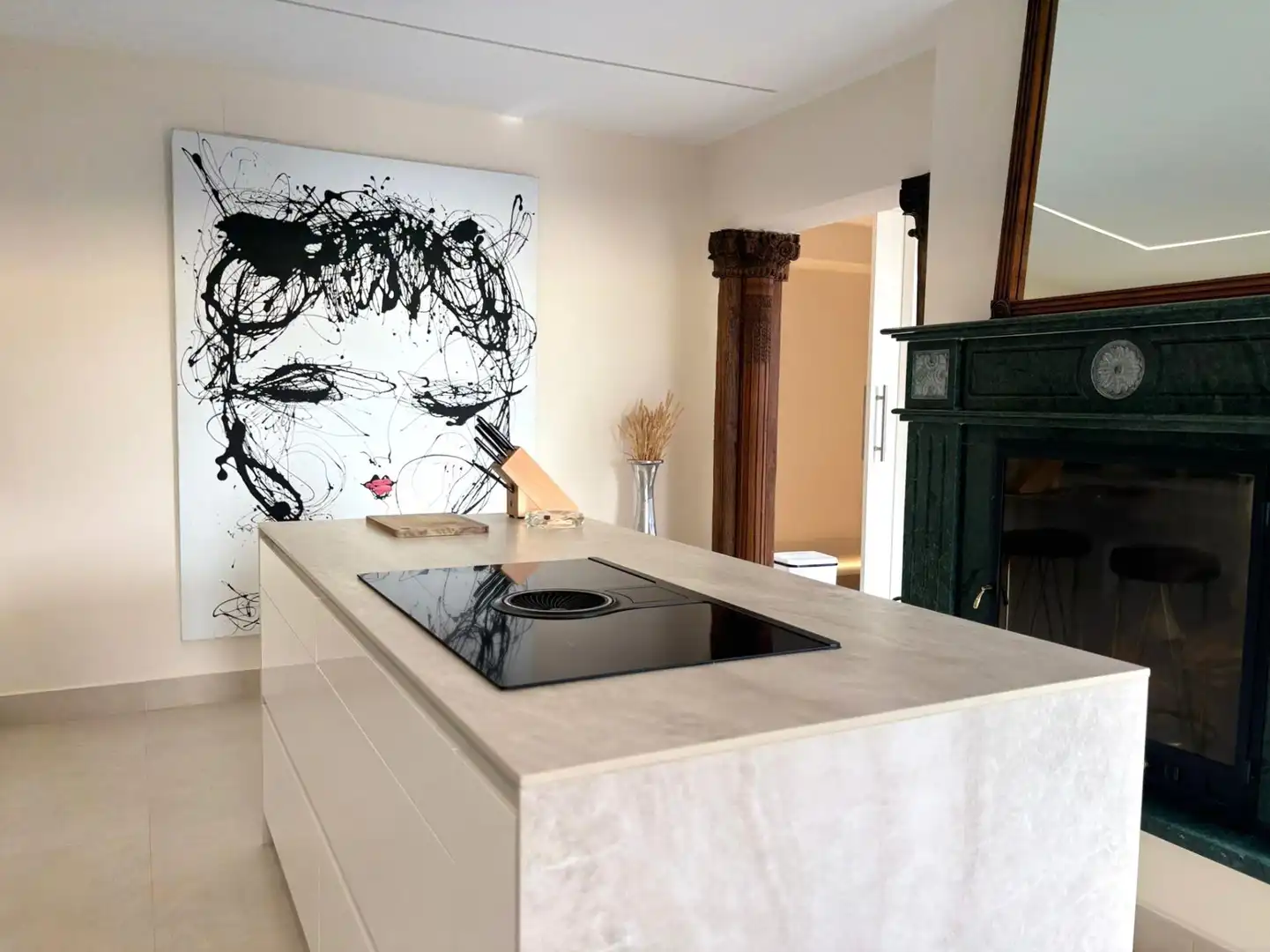 Cocina de Ático en venta en Marbella con Terraza