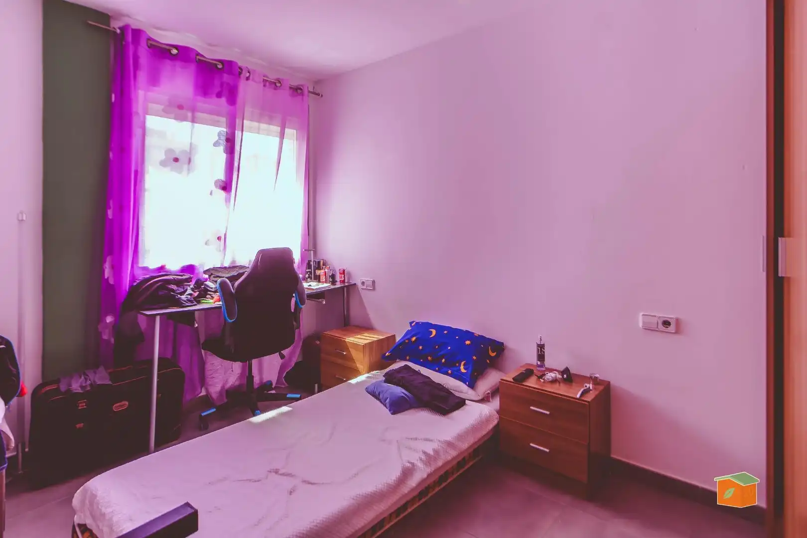 Schlafzimmer von Erdgeschoss zum Verkauf in La Ràpita mit Klimaanlage, Abstellraum und Möbliert
