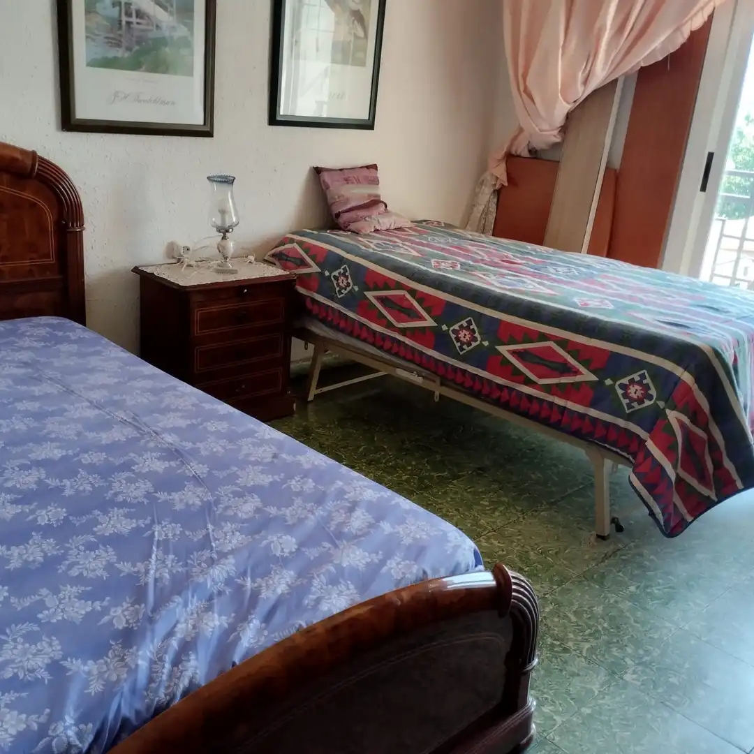 Bedroom of Flat for sale in  Logroño  with Furnished and Balcony