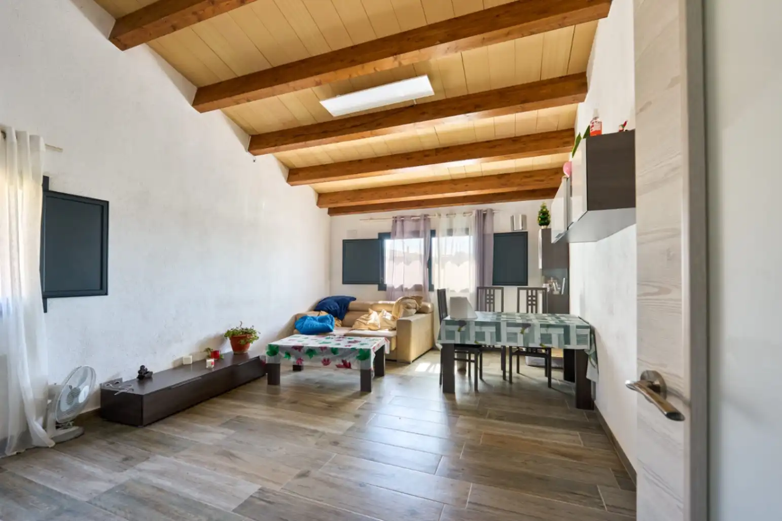 Sala de estar de Finca rústica en venta en L'Ametlla del Vallès con Calefacción, Terraza y Trastero