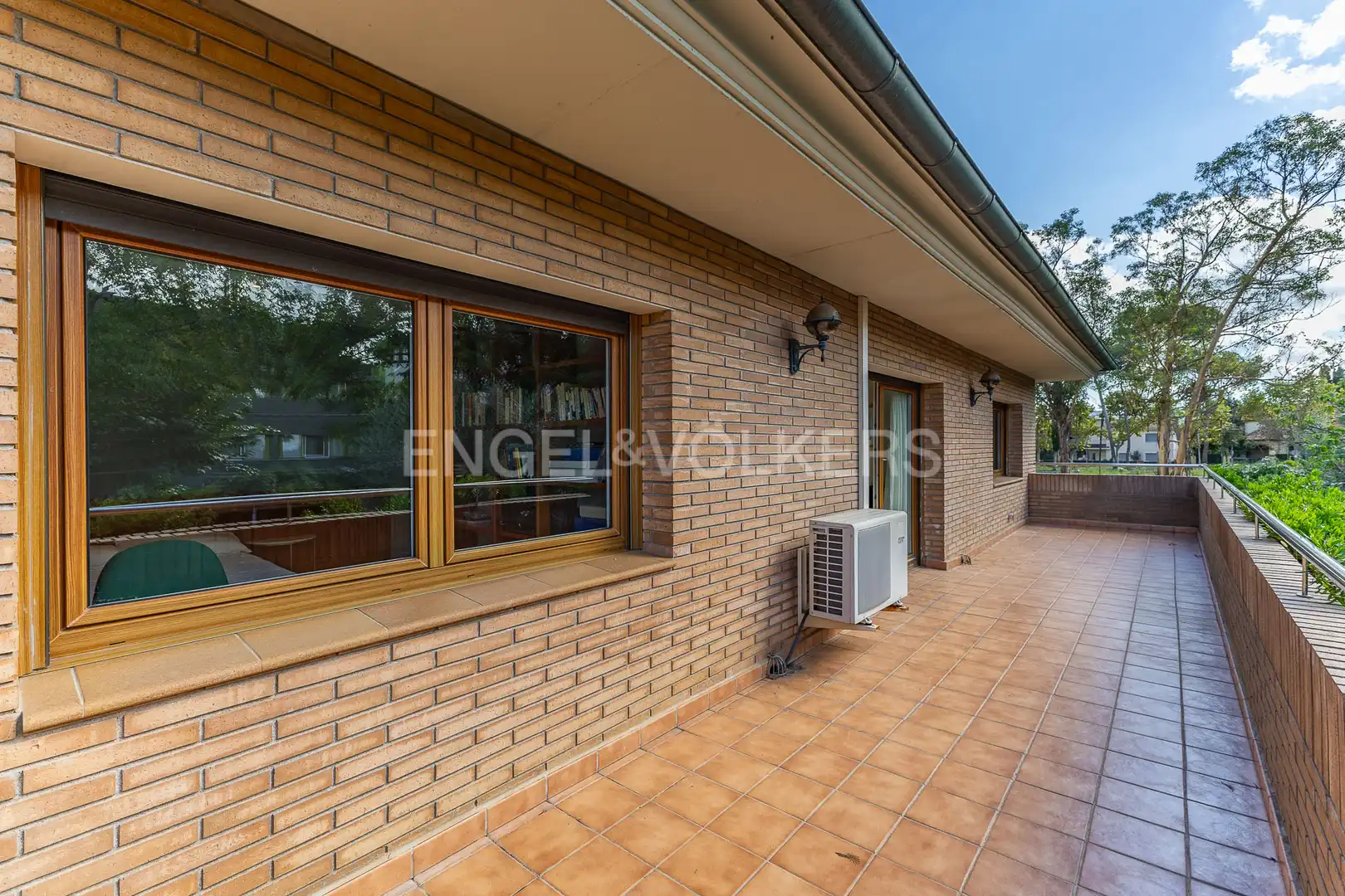 Terraza de Casa o chalet de alquiler en Sant Cugat del Vallès con Calefacción, Jardín privado y Piscina