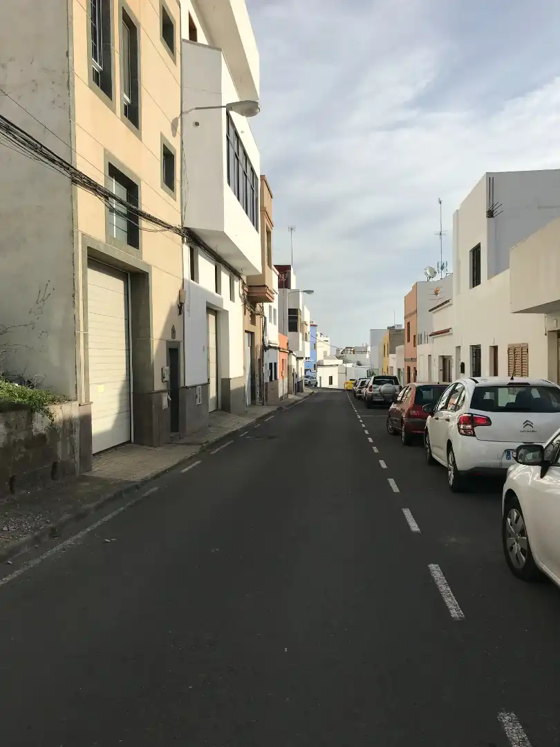 Vista exterior de Casa adosada en venta en Telde con Terraza
