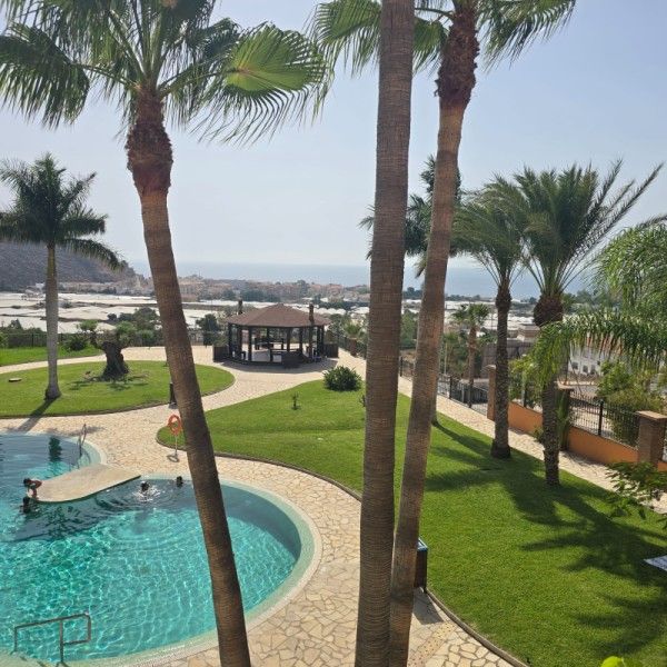 Exterior view of Flat for sale in Gualchos  with Air Conditioner, Terrace and Storage room
