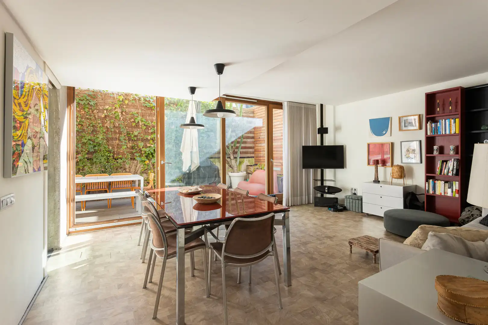 Comedor de Casa o chalet en venta en Barcelona con Aire acondicionado, Calefacción y Parquet