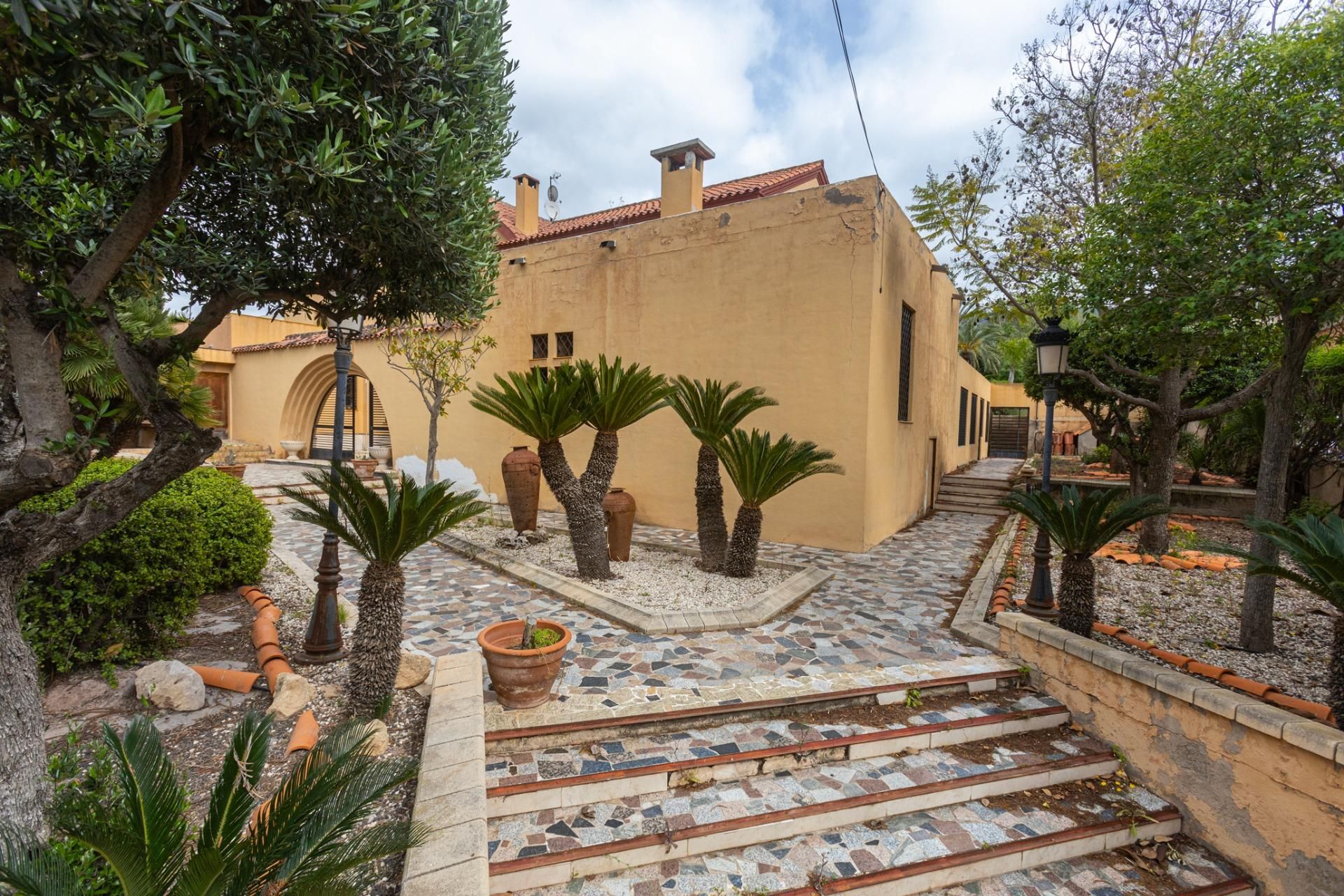 Vista exterior de Casa o xalet en venda en  Murcia Capital amb Calefacció, Jardí privat i Terrassa