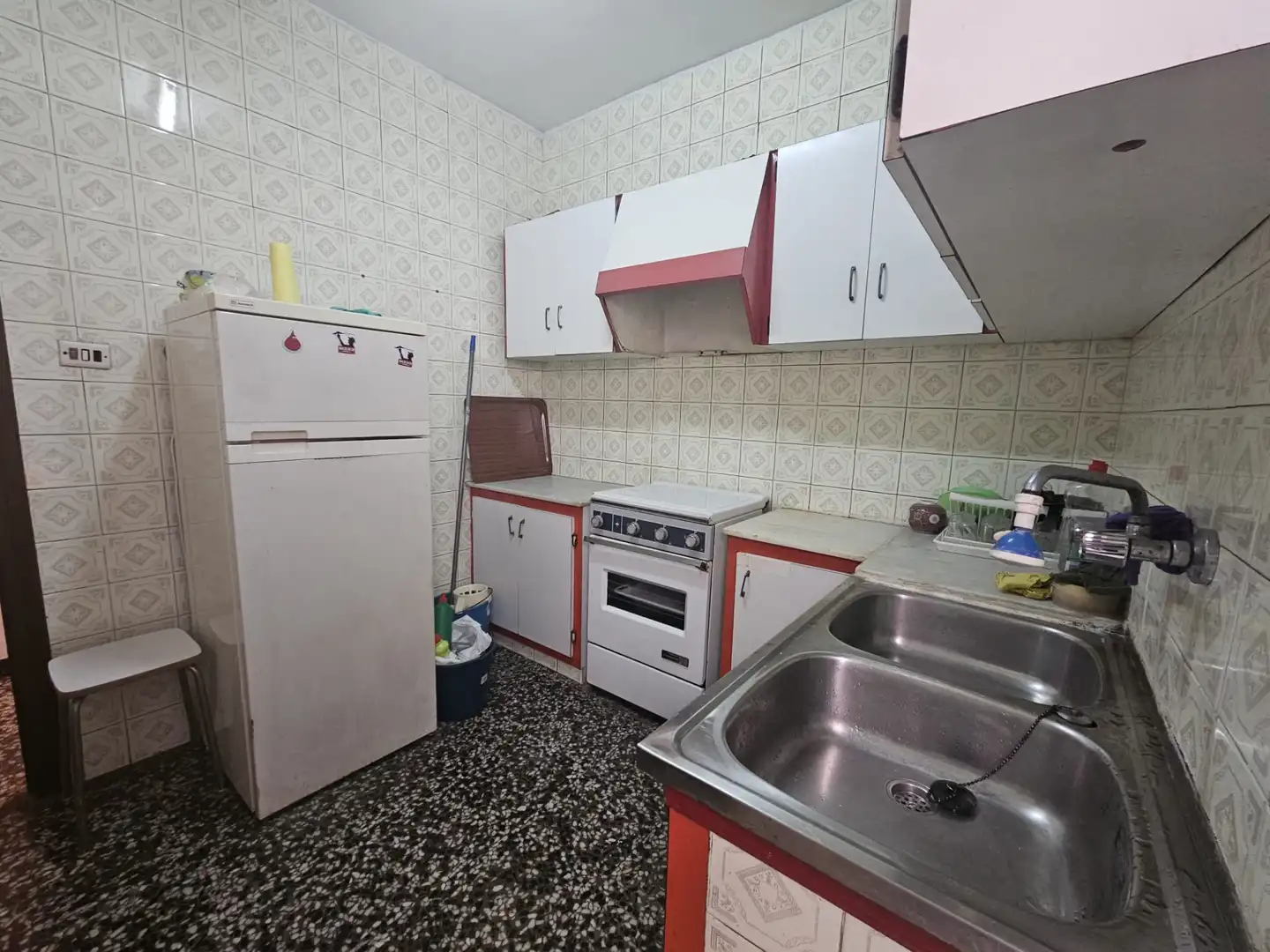 Cocina de Piso en venta en Castellón de la Plana / Castelló de la Plana con Trastero, Amueblado y Horno