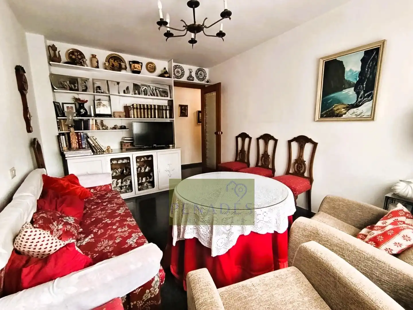 Sala de estar de Piso en venta en Ontinyent con Trastero y Balcón