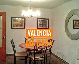 Dining room of Flat to rent in  Valencia Capital  with Air Conditioner, Heating and Terrace