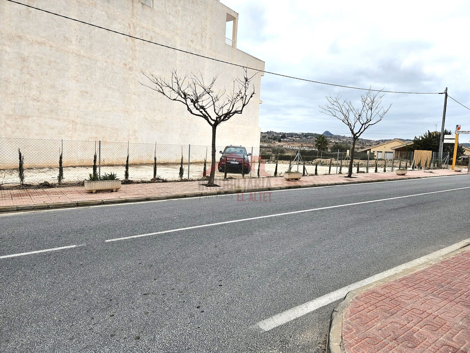 Vista exterior de Residencial en venda en Hondón de los Frailes