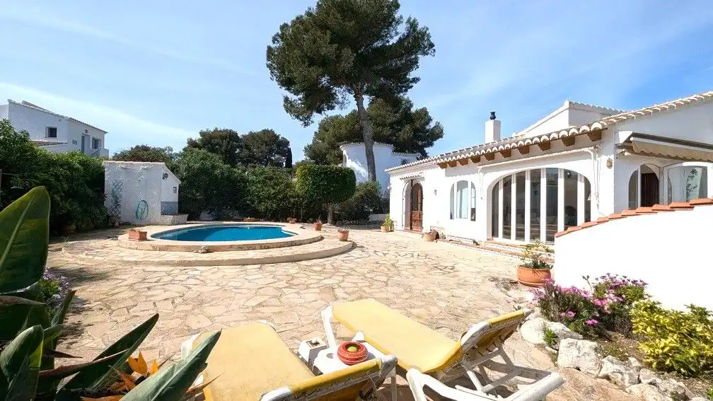 Exterior view of Houses for sale in Jávea / Xàbia  with Heating and Swimming Pool
