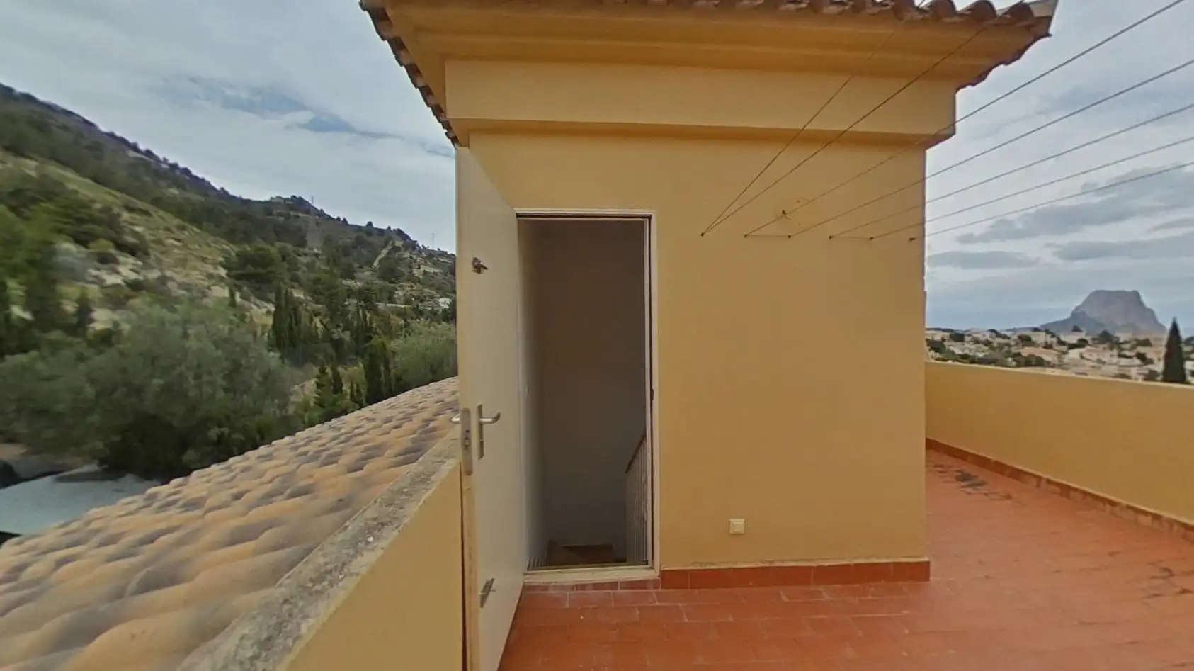Terrassa de Casa adosada en venda en Calpe / Calp amb Piscina