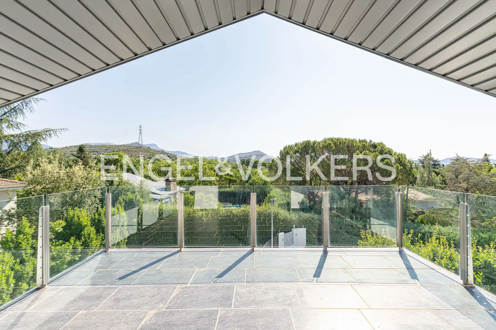 Terraza de Casa o chalet en venta en Guadarrama con Aire acondicionado, Calefacción y Jardín privado