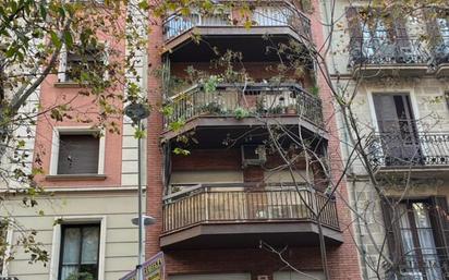 Exterior view of Flat for sale in  Barcelona Capital  with Air Conditioner, Heating and Parquet flooring