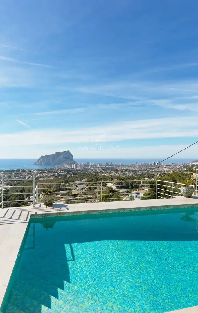 Exterior view of Houses for sale in Benissa  with Air Conditioner, Heating and Private garden