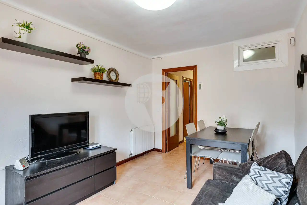 Sala d'estar de Pis en venda en Barcelona amb Calefacció i Terrassa