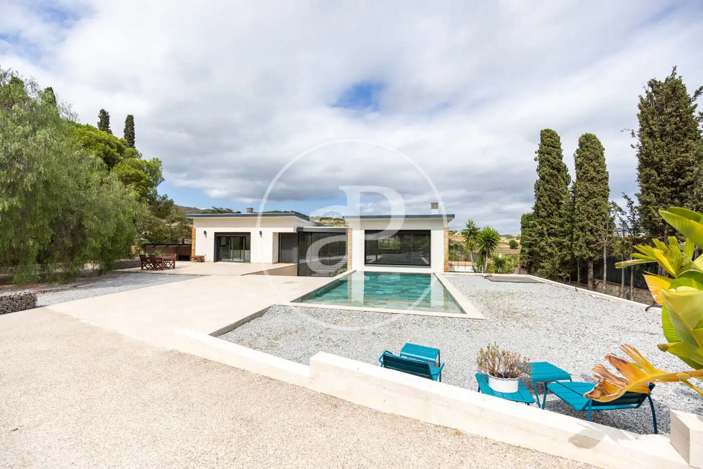 Vista exterior de Casa o xalet en venda en Tiana amb Aire condicionat, Calefacció i Jardí privat