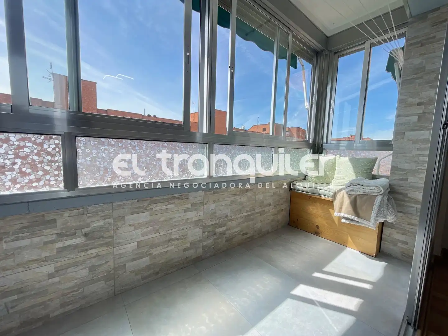 Terrassa de Pis de lloguer en Leganés amb Aire condicionat, Parquet i Terrassa
