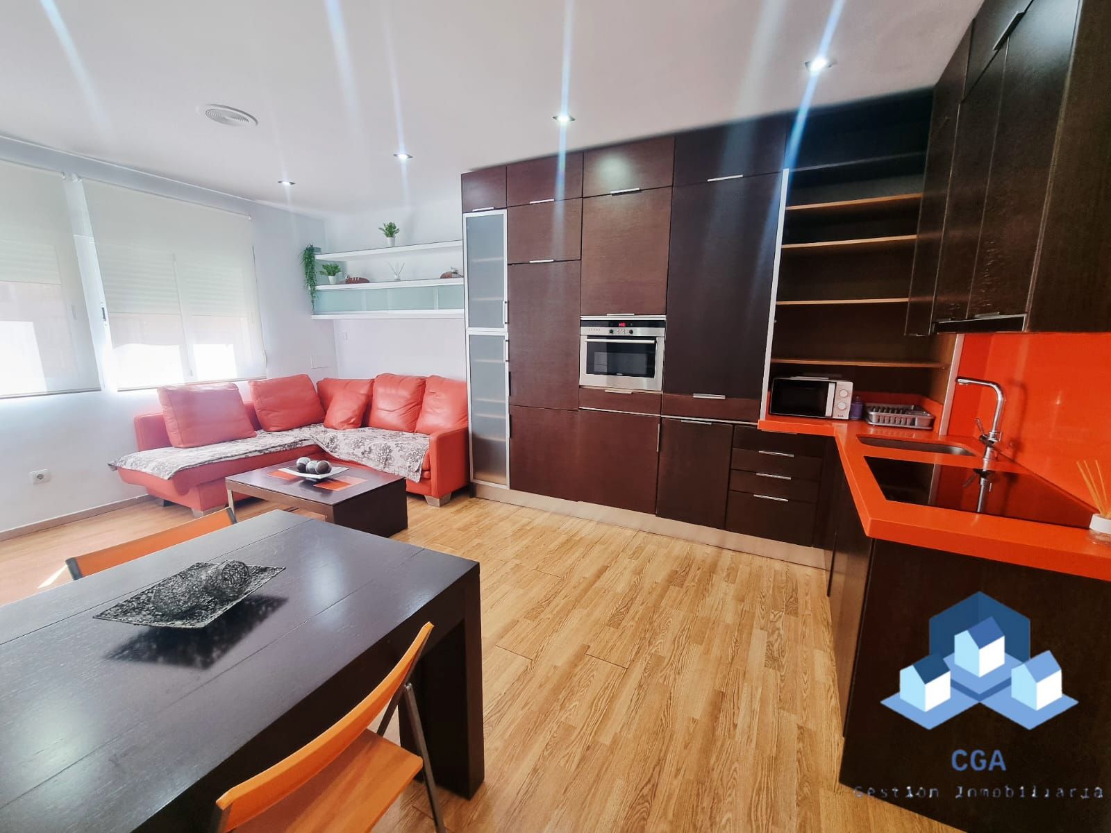 Sala de estar de Apartamento en venta en Lorca con Aire acondicionado, Calefacción y Parquet