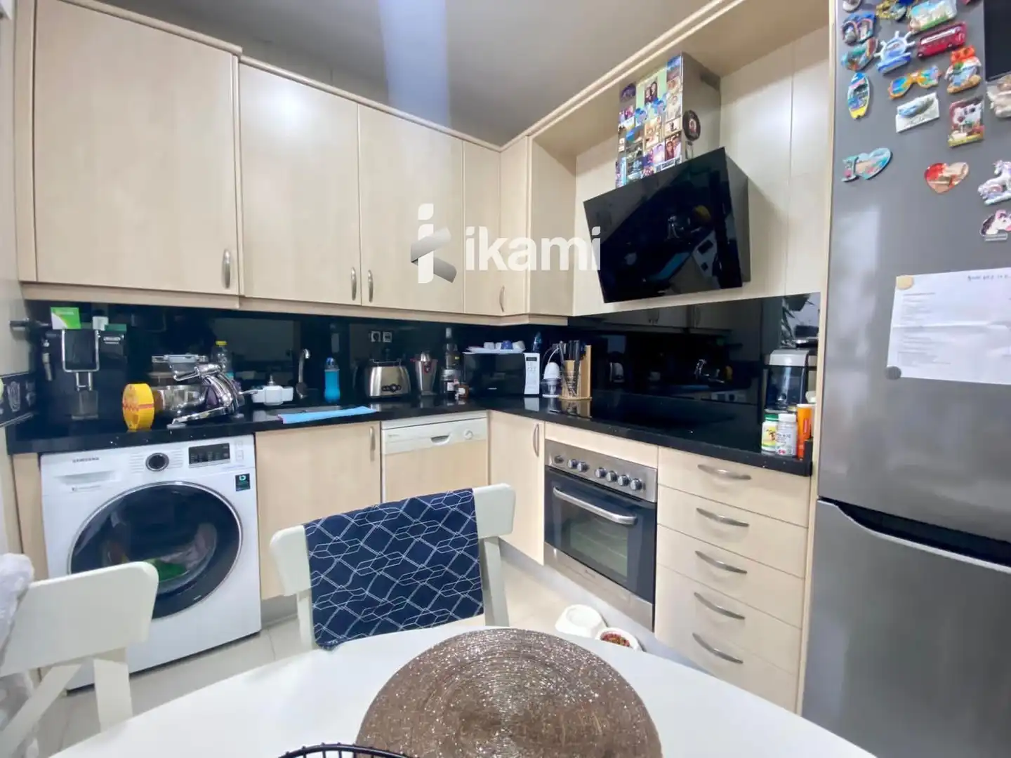 Kitchen of Flat for sale in Madrid  with Heating, Terrace and Furnished