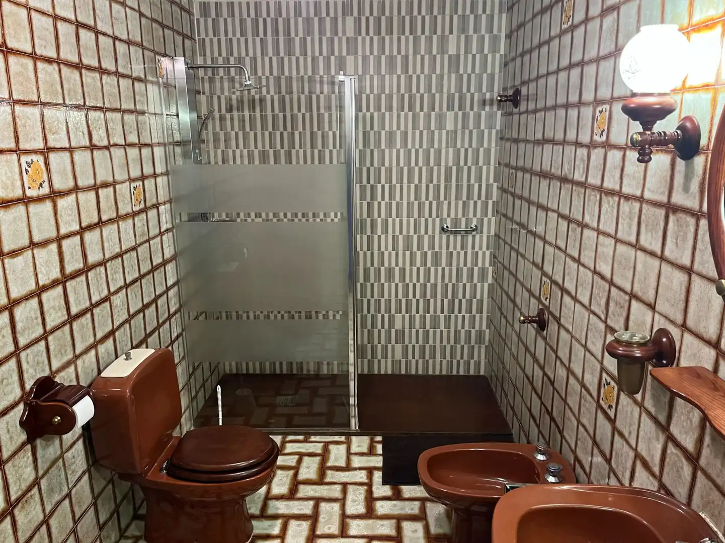 Badezimmer von Dachboden zum Verkauf in Monzón de Campos mit Heizung, Abstellraum und Möbliert