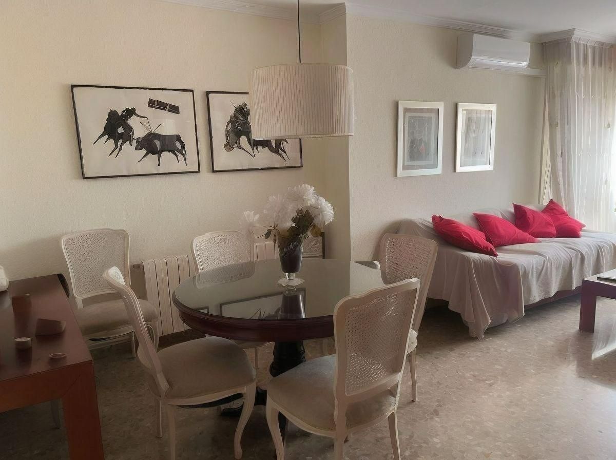 Dining room of Flat for sale in  Valencia Capital  with Air Conditioner, Heating and Balcony