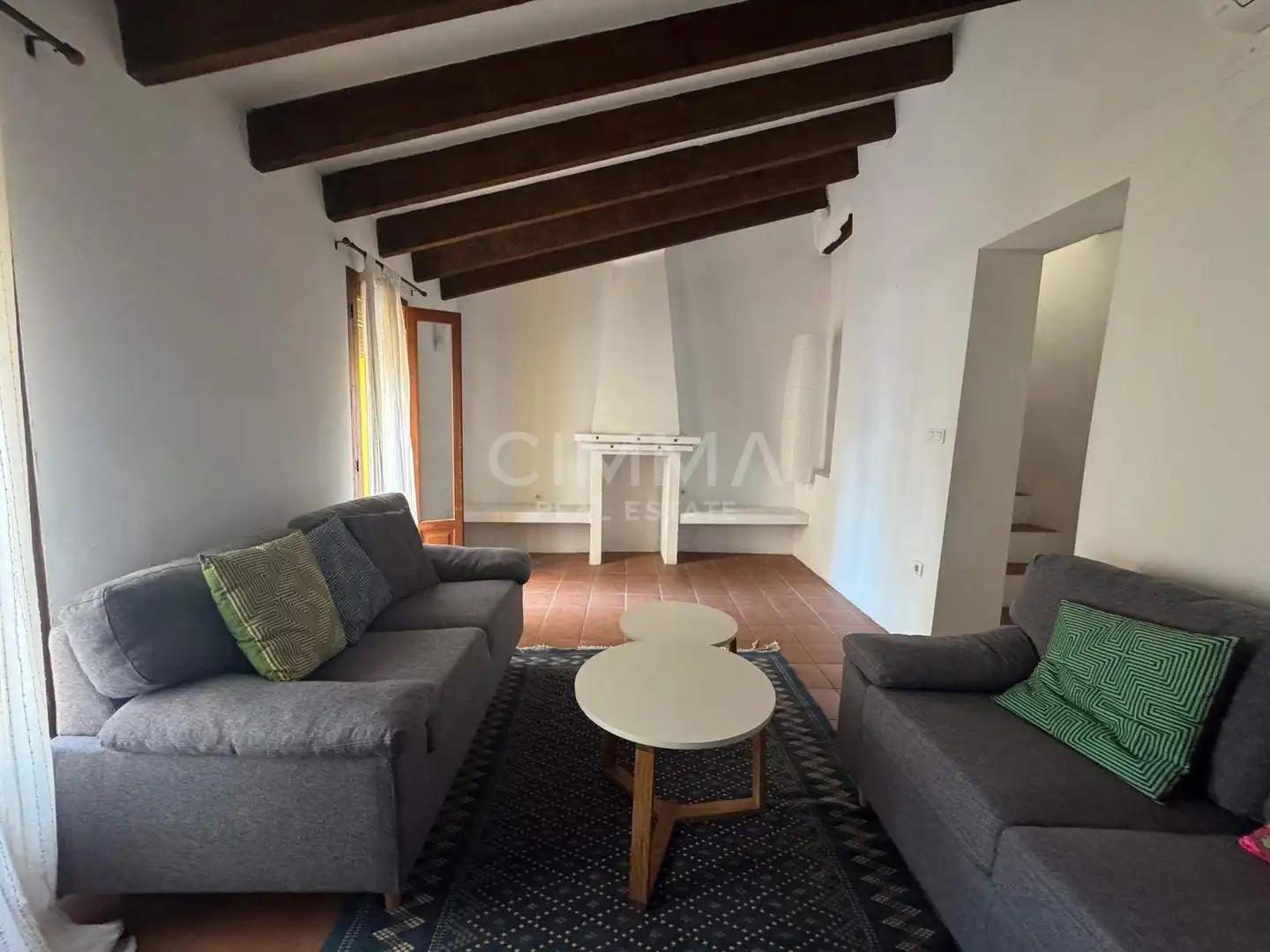 Sala de estar de Finca rústica en venta en La Nucia