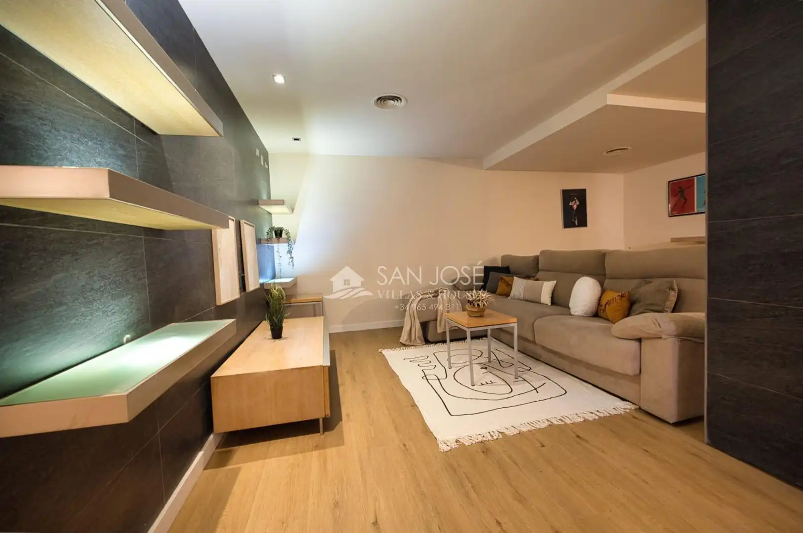 Living room of Houses for sale in Aspe  with Air Conditioner, Heating and Private garden
