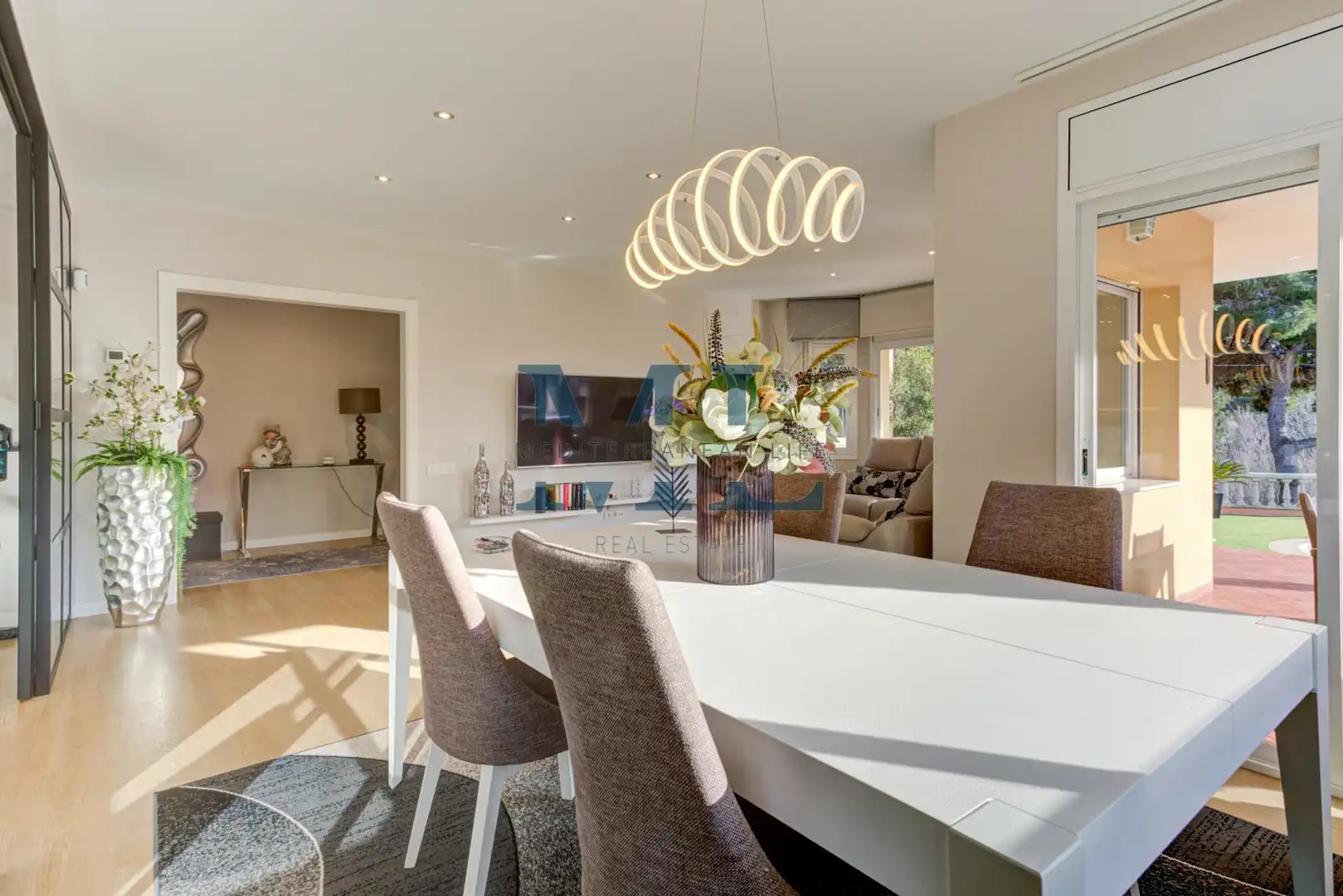 Comedor de Casa o chalet en venta en Sant Pere de Ribes con Calefacción, Jardín privado y Piscina