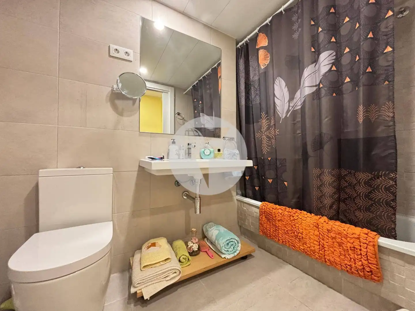 Bathroom of Flat for sale in Granollers  with Air Conditioner, Heating and Terrace