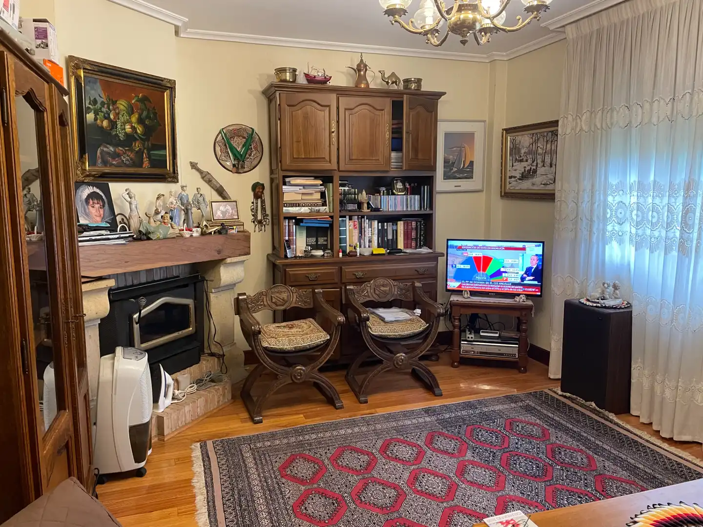 Living room of Houses for sale in San Vicente de la Barquera  with Heating, Private garden and Storage room