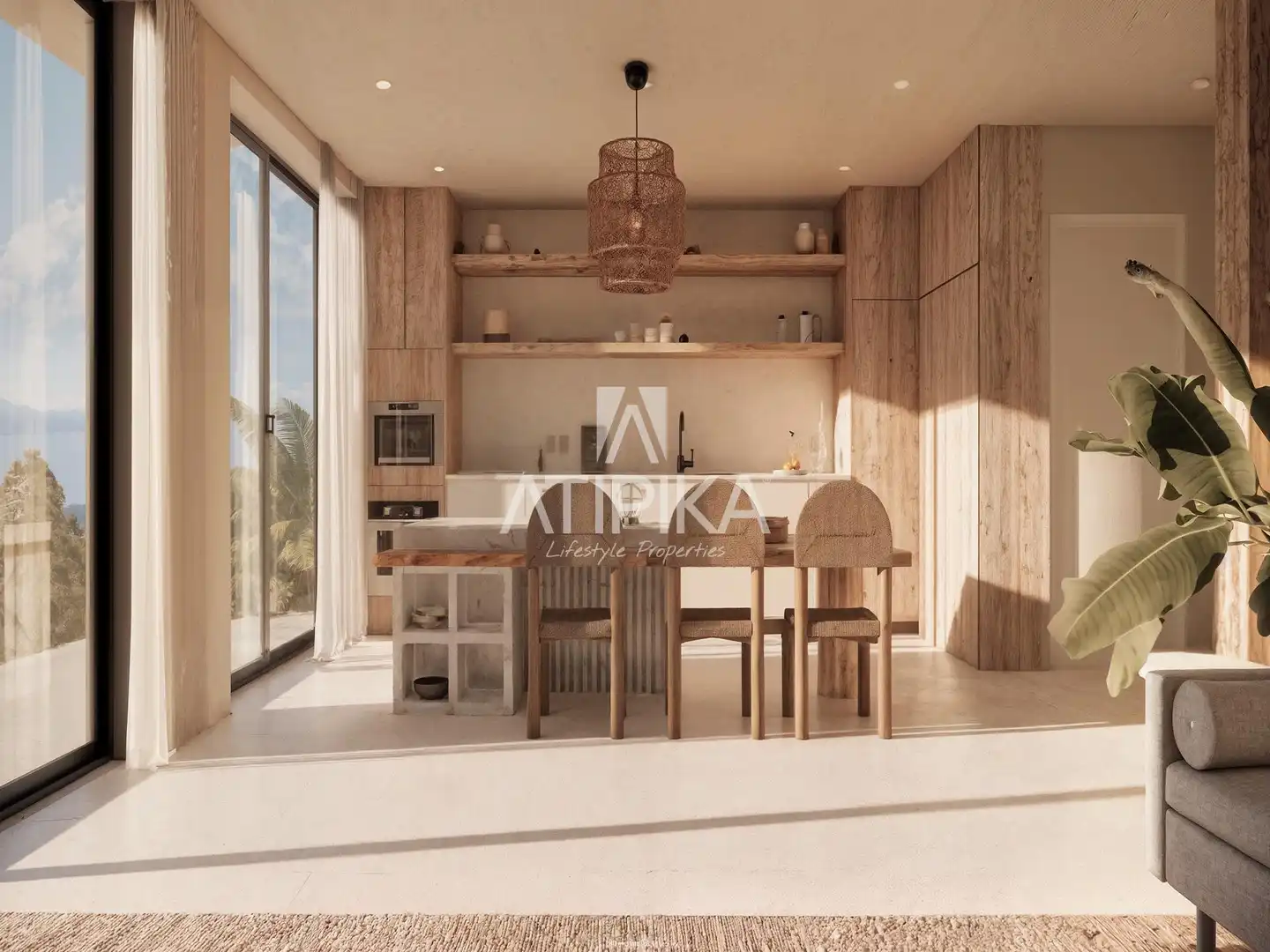 Cocina de Casa o chalet en venta en Llagostera con Calefacción, Terraza y Piscina