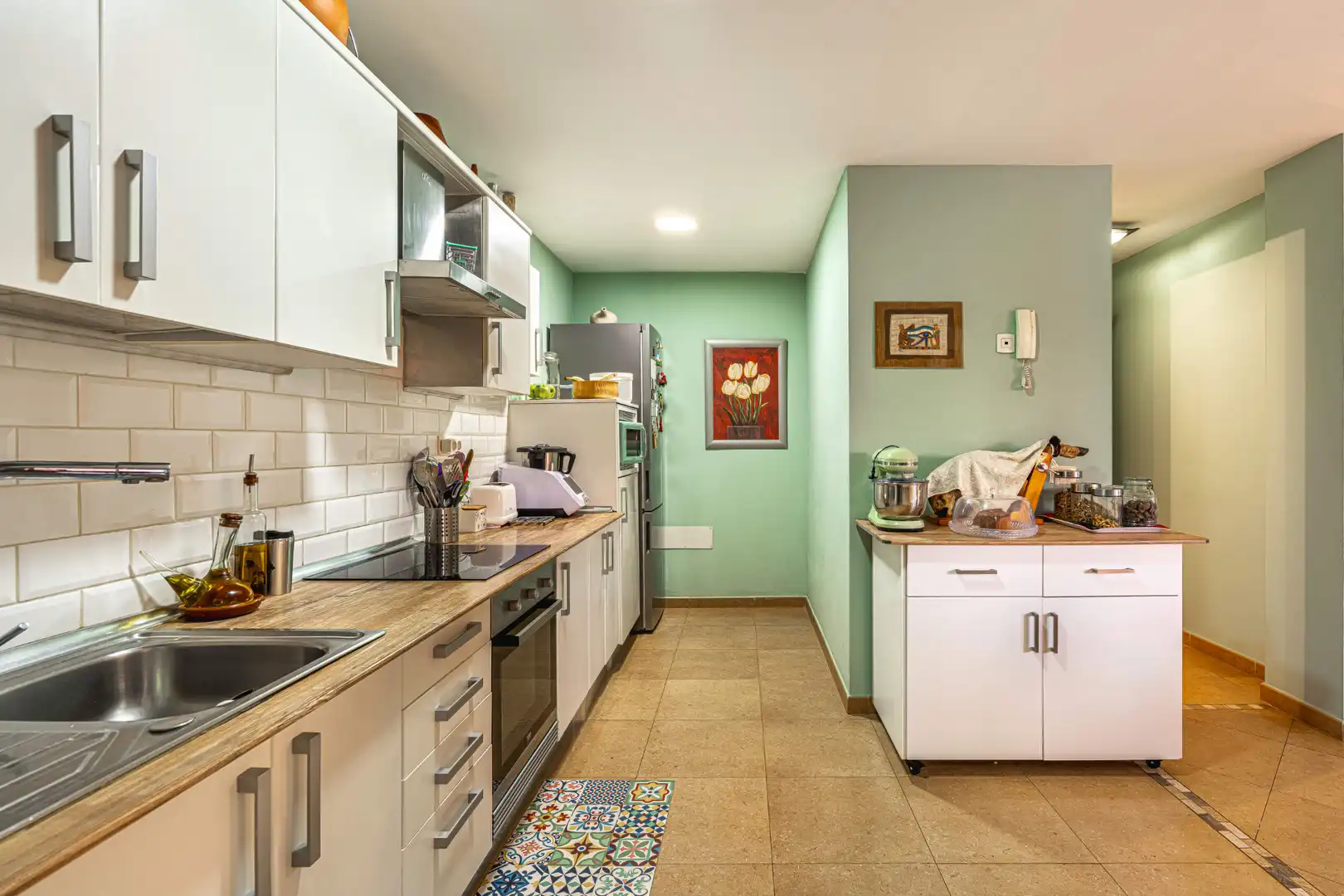 Kitchen of Detached homes for sale in Los Realejos  with Parquet flooring, Terrace and Storage room