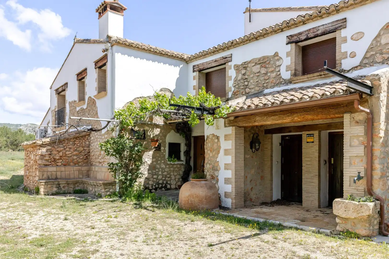 Vista exterior de Casa o chalet en venta en Bocairent con Calefacción, Jardín privado y Terraza