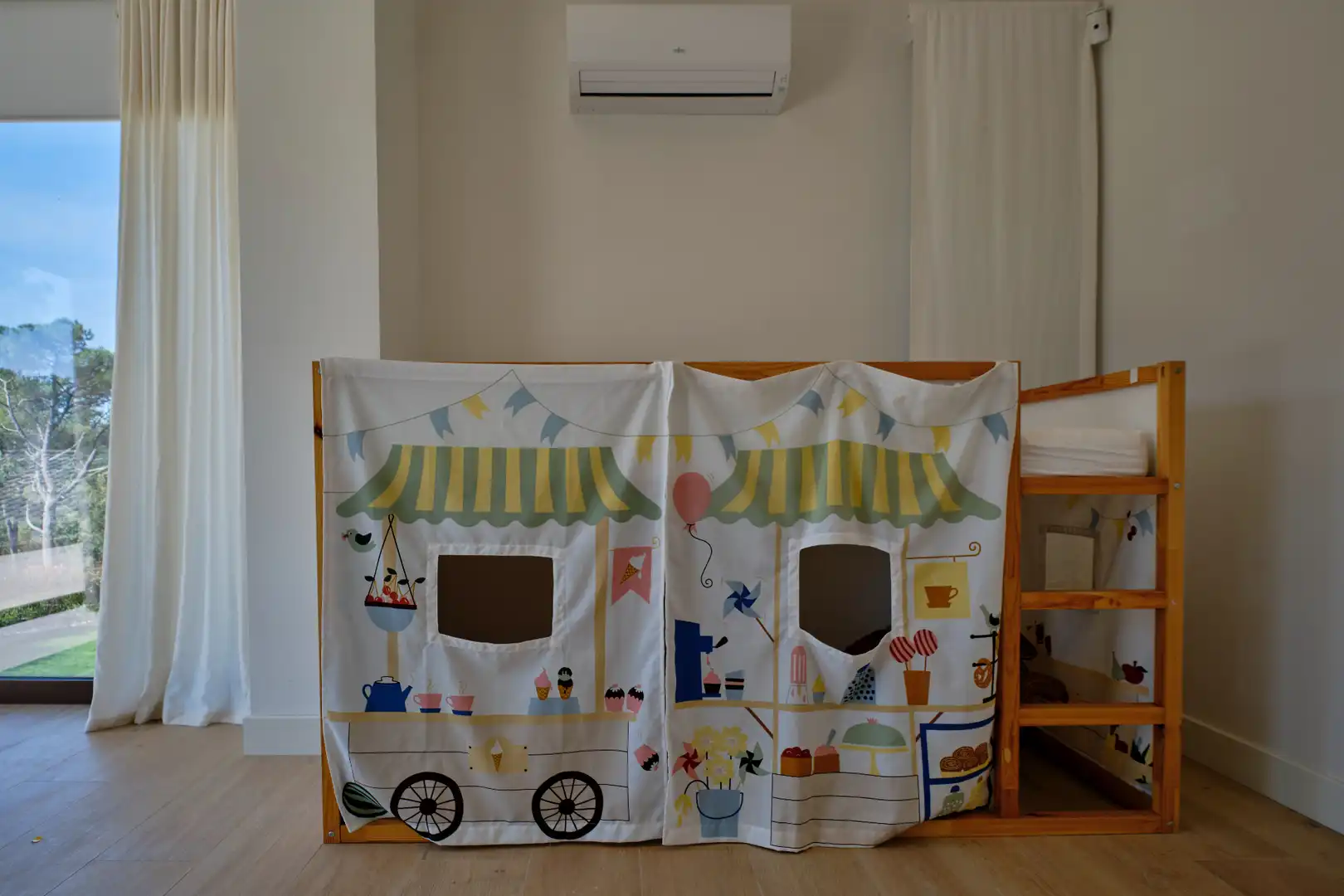 Bedroom of Houses for rent in Mont-ras  with Air Conditioner, Heating and Private garden