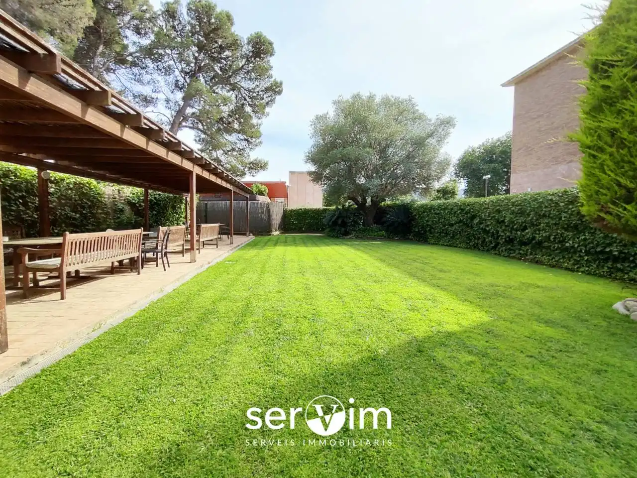 Jardín de Piso en venta en Santa Cristina d'Aro con Calefacción, Terraza y Trastero