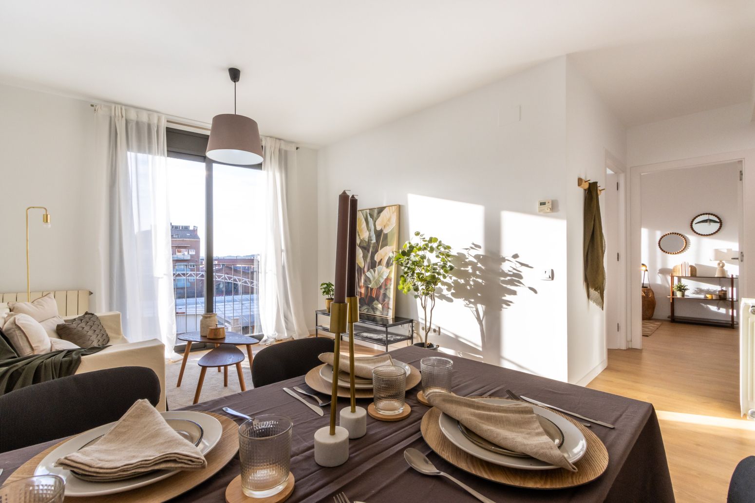 Menjador de Pis en venda en Terrassa amb Calefacció i Parquet