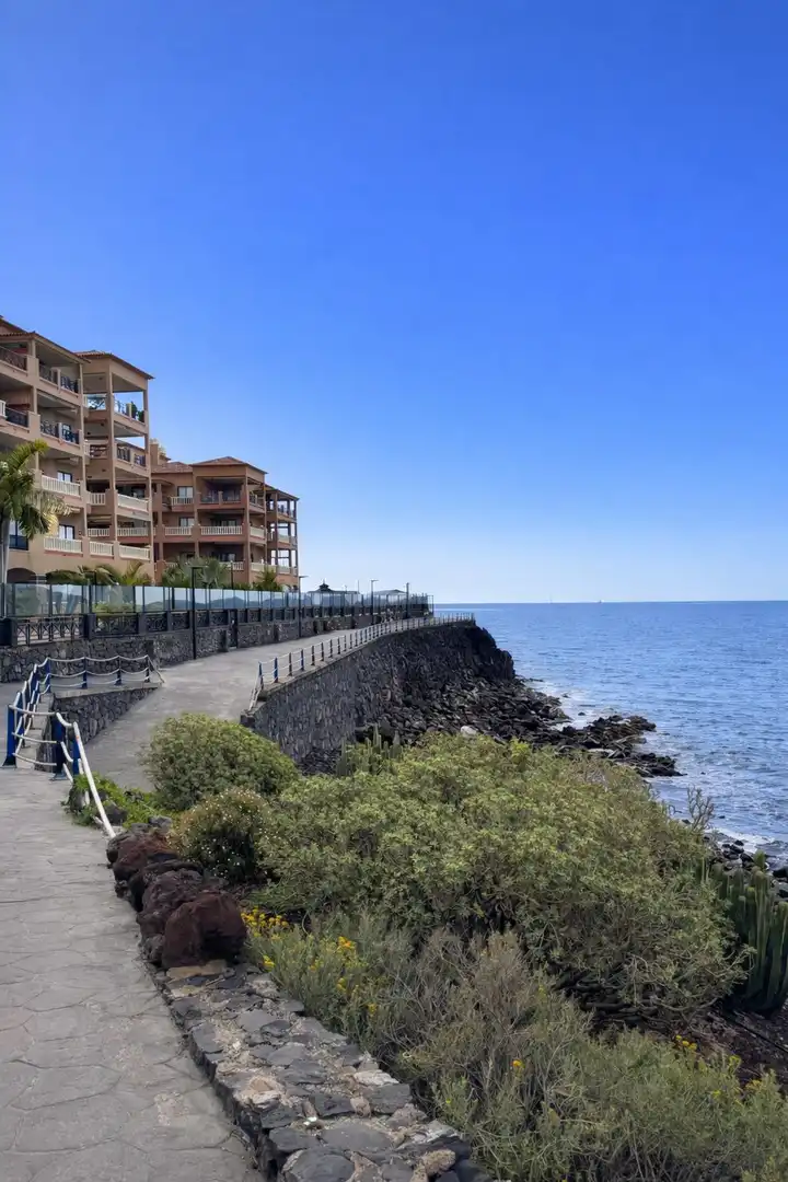 Vista exterior de Apartamento en venta en San Miguel de Abona con Aire acondicionado, Jardín privado y Amueblado