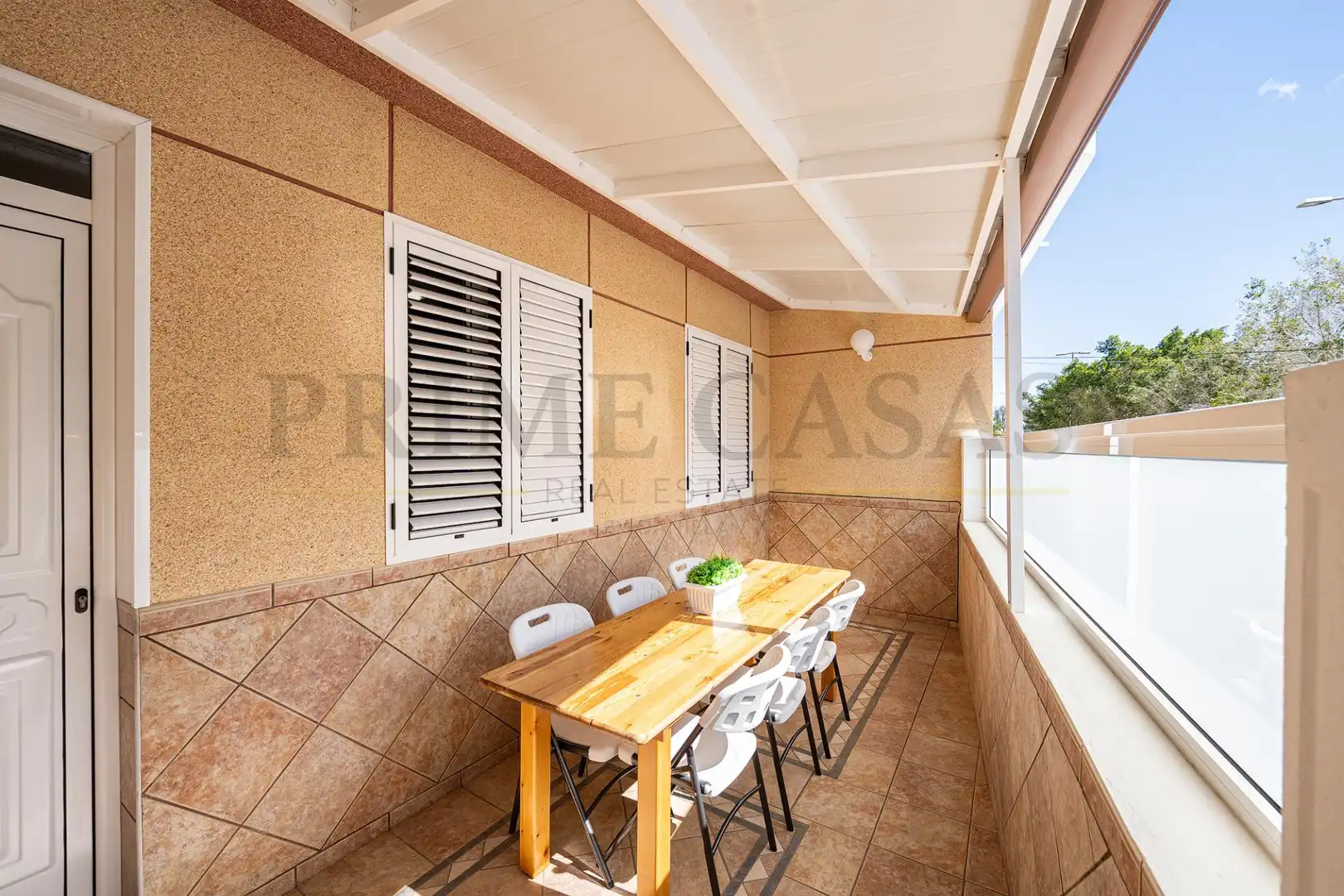 Terrassa de Casa adosada en venda en Santa Lucía de Tirajana amb Aire condicionat, Terrassa i Moblat