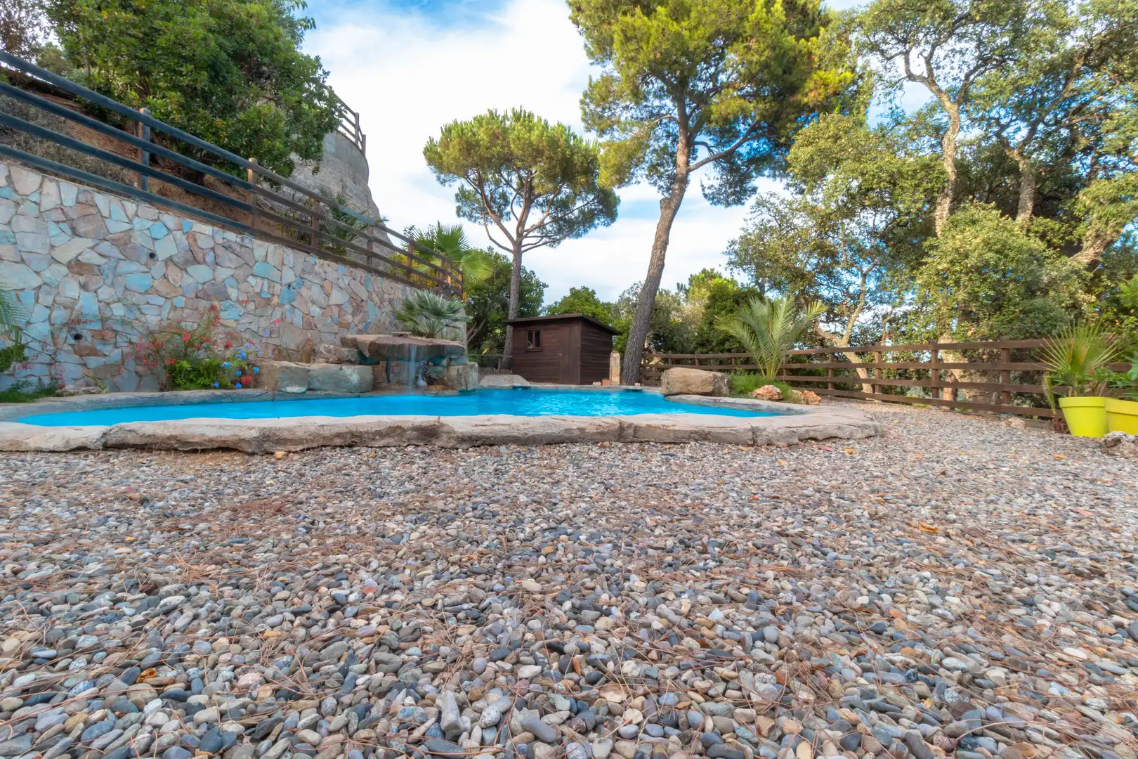Piscina de Casa o chalet en venta en Sant Cebrià de Vallalta con Aire acondicionado, Calefacción y Jardín privado