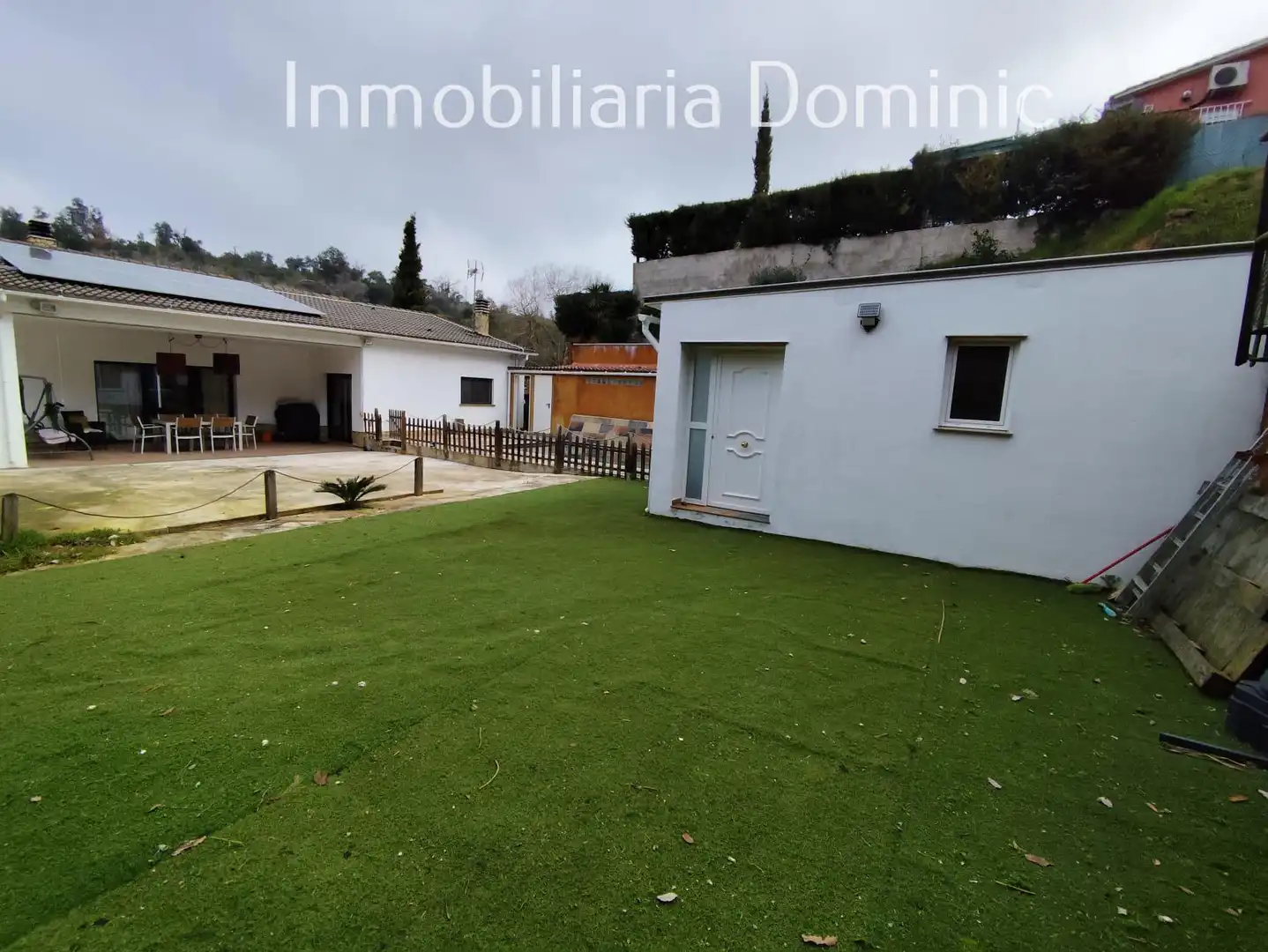 Vista exterior de Casa o xalet en venda en Maçanet de la Selva amb Aire condicionat, Jardí privat i Terrassa