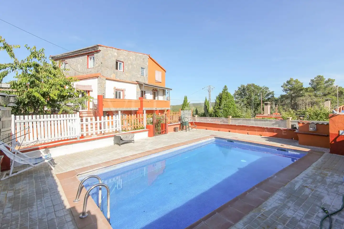 Piscina de Casa o xalet en venda en Pontons amb Jardí privat, Terrassa i Traster