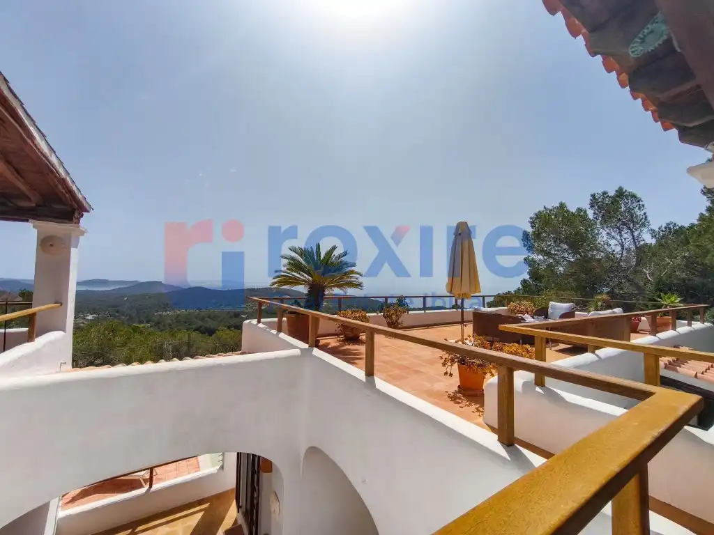 Terrace of Houses for rent in Sant Josep de sa Talaia  with Air Conditioner, Private garden and Terrace